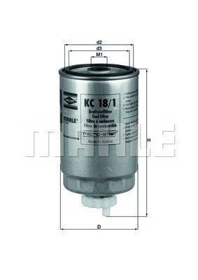 KC18/1 MAGNETI MARELLI 154098525260 Fuel filter CBU1177