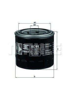 KC99 MAGNETI MARELLI 154098814340 Fuel filter CH 168 85