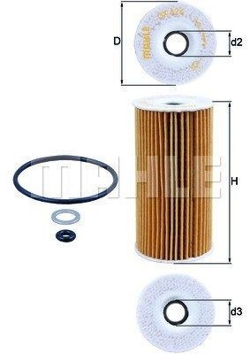OX424D MAGNETI MARELLI 154703776300 Oil filter 26320-2A001AT