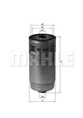 KC161 MAGNETI MARELLI 154768286690 Fuel filter 7421053617