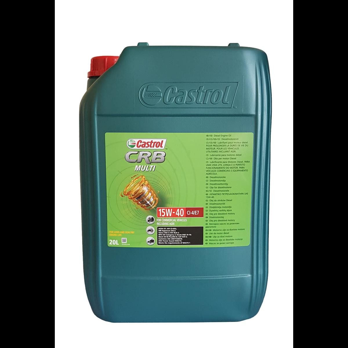 CASTROL Vecton 15W-40, 20l, Mineral Oil Motor oil 1548AC buy
