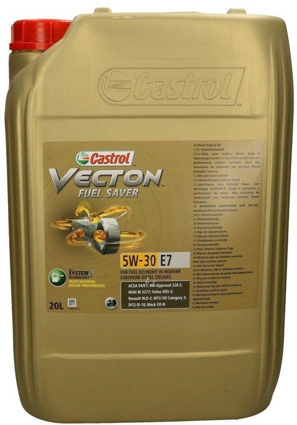 Olio motore 5W30 benzina - 154C35 CASTROL Vecton, Fuel Saver E7