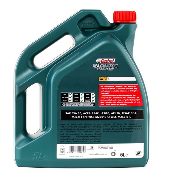 159A60 Motor oil CASTROL 0501CA107C27468299 review and test