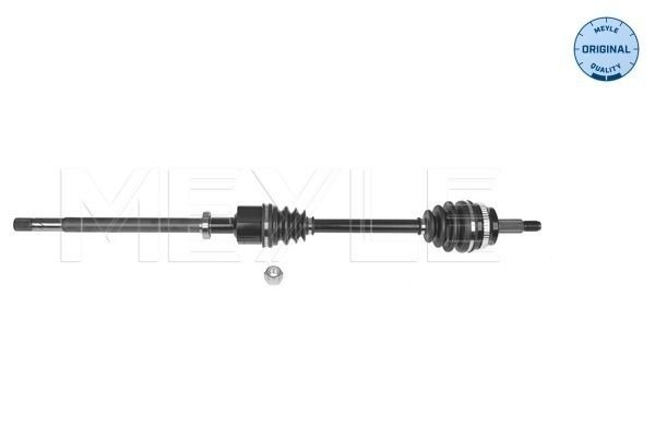 MEYLE 16-14 498 0049 Drive shaft Front Axle Right, 1116mm, Ø: 30,5mm, ORIGINAL Quality