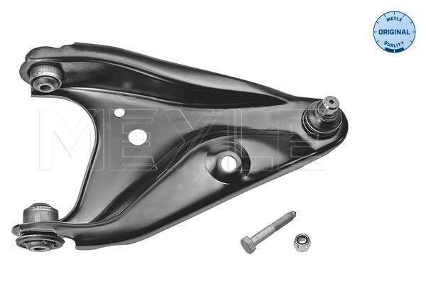 MCA1114 MEYLE ORIGINAL Quality, with ball joint, with rubber mount, Front Axle Right, Lower, outer, Control Arm, Sheet Steel Control arm 16-16 050 0066 buy
