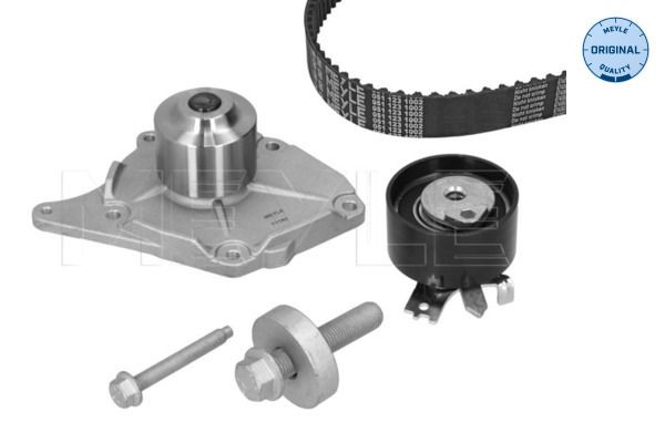 Original 16-51 049 9001 MEYLE Timing belt and water pump kit VW