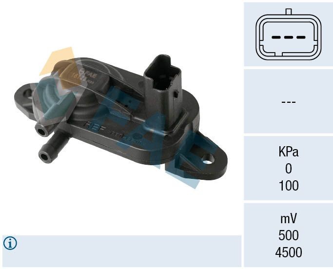 FAE 16122 Differenzdrucksensor für IVECO Trakker LKW in Original Qualität