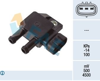 Nissan MURANO Sensor, exhaust pressure FAE 16123 cheap
