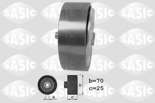 SASIC 1620057 Deflection / Guide Pulley, v-ribbed belt 6453KH