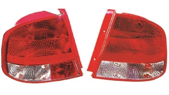 16232533 IPARLUX Tail lights CHEVROLET Left, P21W, PY21W, with bulb holder