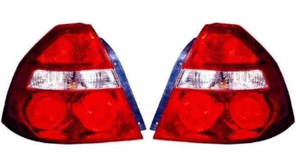 16232631 IPARLUX Tail lights CHEVROLET Left, PY21W, without bulb holder