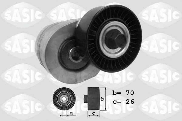 SASIC 1626100 Tensioner pulley 95WF 6A228 BB