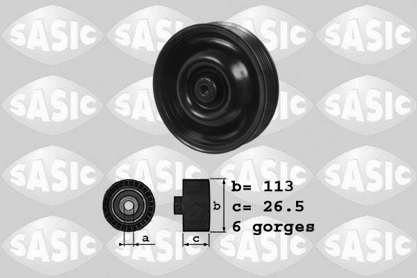 SASIC 1626121 Deflection / Guide Pulley, v-ribbed belt 25288-27-000