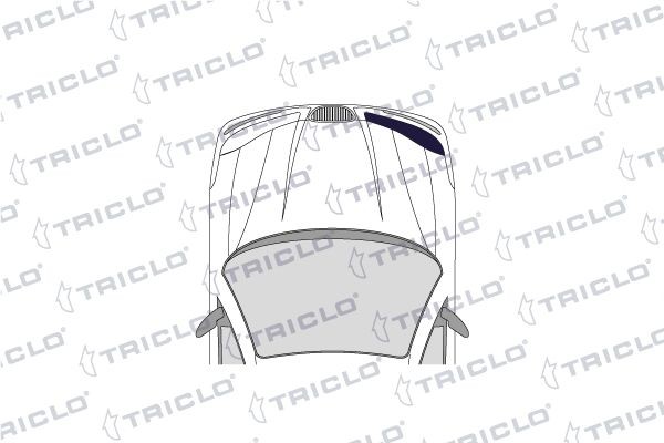 TRICLO Base, headlight 163330 for CITROËN XSARA