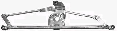 VAN WEZEL 1636230 Wiper Linkage for left-hand drive vehicles, Front, without electric motor