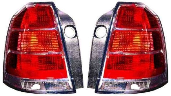 Rear tail light IPARLUX Left, without bulb holder - 16536631