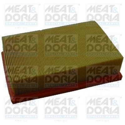 16544 MEAT & DORIA Air filters OPEL 58mm, 212mm, 254mm, Filter Insert