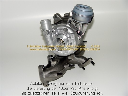 824060-0005 SCHLÜTTER TURBOLADER 166-01611 Turbocharger 1801856