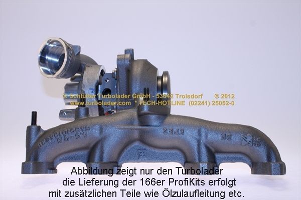 166-02701 SCHLÜTTER TURBOLADER Turbocharger - buy online