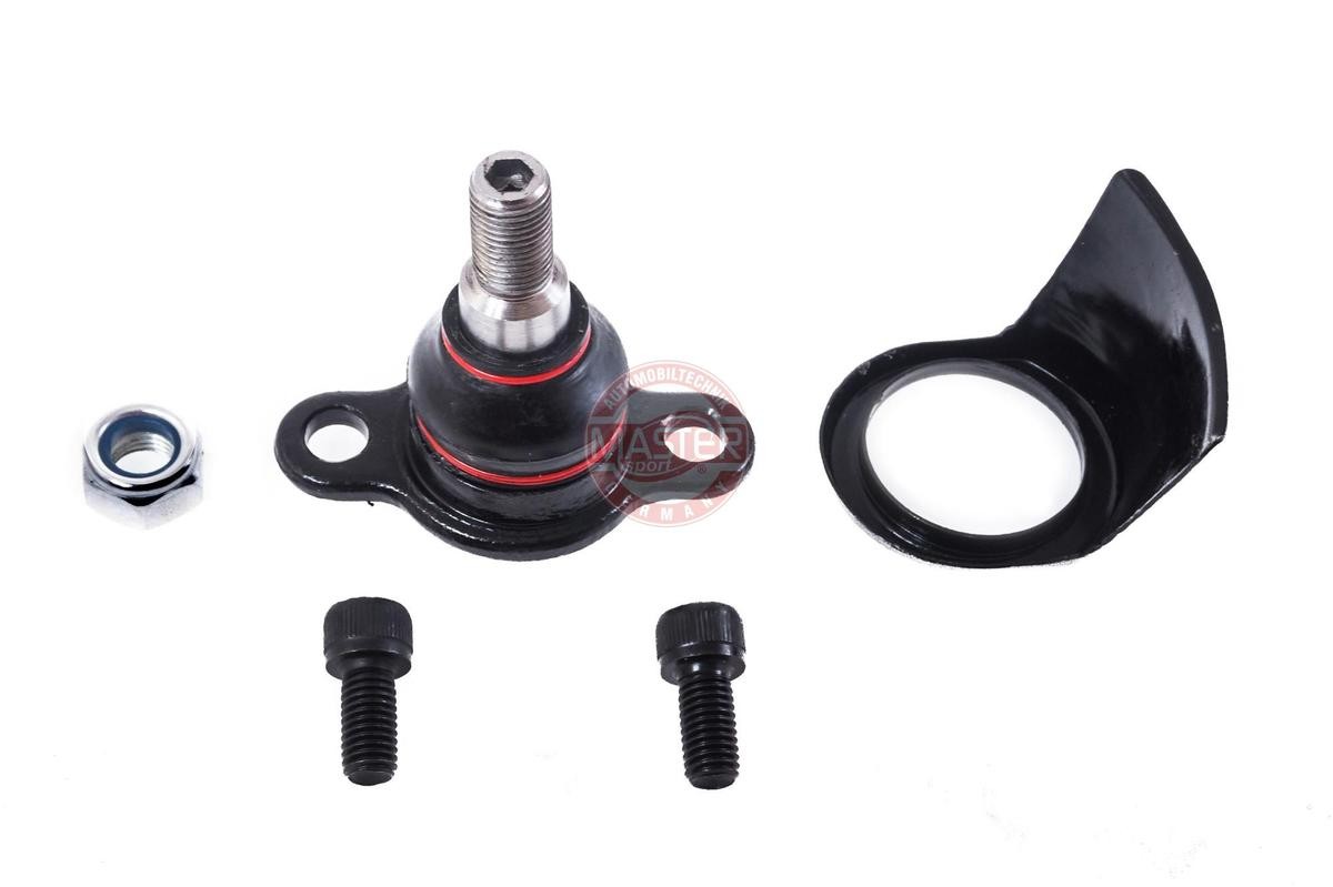 111661001 MASTER-SPORT Front Axle, Lower, with accessories, 18,4mm Cone Size: 18,4mm Suspension ball joint 16610-SET-MS buy