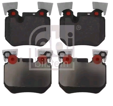 D1372-8484 FEBI BILSTEIN Rear Axle, prepared for wear indicator Width: 76,1mm, Thickness 1: 16,8mm Brake pads 16767 buy
