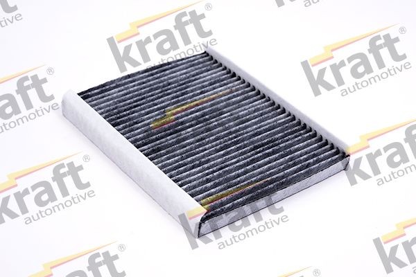 KRAFT 1733200 Pollen filter Activated Carbon Filter, 232 mm x 180 mm x 21 mm