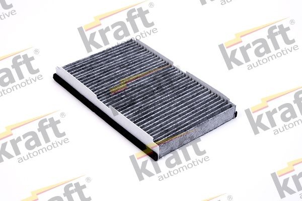 KRAFT 1736001 Pollen filter Activated Carbon Filter, 285 mm x 176, 175 mm x 36 mm