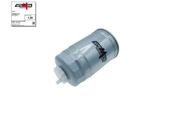 180000110 AUTOMEGA Fuel filters RENAULT Spin-on Filter