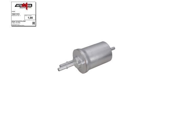 Original AUTOMEGA Inline fuel filter 180011910 for AUDI A3