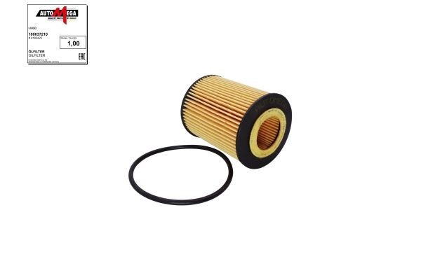 AUTOMEGA Filter Insert Inner Diameter: 9, 9,0mm, Ø: 63mm, Height: 88mm Oil filters 180037210 buy