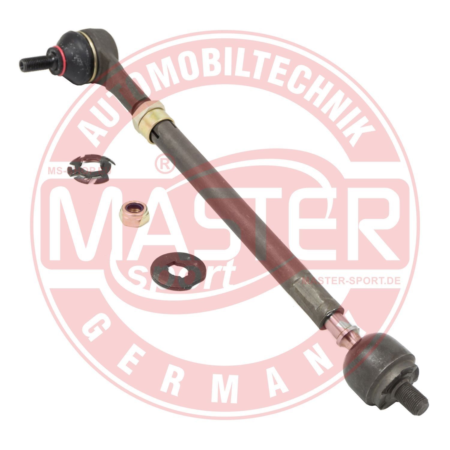 121811609 MASTER-SPORT Front Axle, M14x1,5, 226 mm, for vehicles with power steering, for vehicles without power steering, with nut Tie rod axle joint 18116/211-SET-MS buy