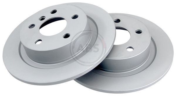 A.B.S. COATED 280x10mm, 5, solid, Coated Ø: 280mm, Rim: 5-Hole, Brake Disc Thickness: 10mm Brake rotor 18458 buy