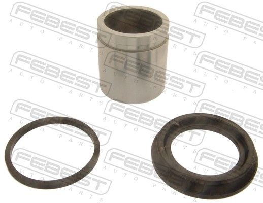 1876-C100F-KIT FEBEST Gasket set brake caliper SUZUKI Front Axle, with seal ring, with protective cap/bellow