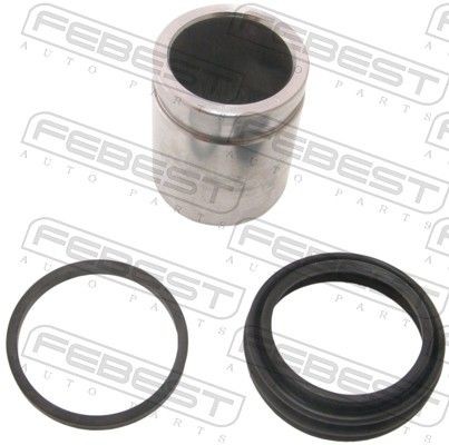 FEBEST 1876-C100R-KIT Repair Kit, brake caliper Rear Axle, with protective cap/bellow, with seal ring