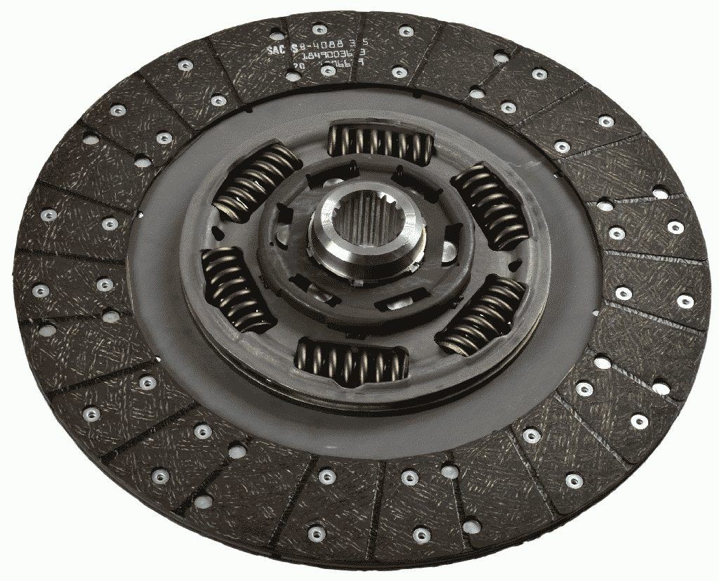 SACHS 1878 007 622 Clutch Disc 395mm, Number of Teeth: 18