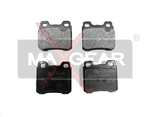 MAXGEAR 19-0405 Brake pad set 16 057 28