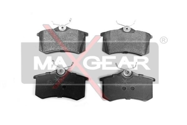 Original MAXGEAR Disc pads 19-0428 for PEUGEOT ION