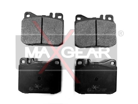 MAXGEAR 19-0435 Brake pad set Front Axle, prepared for wear indicator