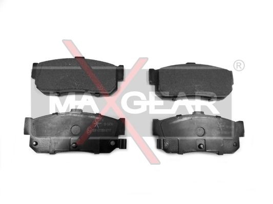Brake pad set MAXGEAR 19-0474 - Nissan 100 NX Tuning spare parts order