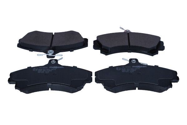 19-0550 MAXGEAR Brake pad set SMART Front Axle, with acoustic wear warning