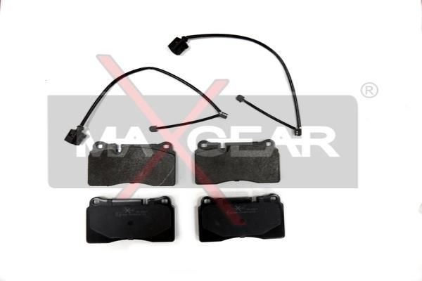 MAXGEAR 19-0567 Brake pad set Front Axle, prepared for wear indicator