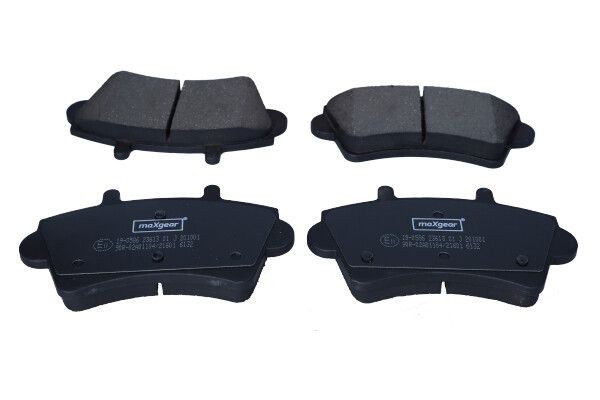 MAXGEAR Front Axle, excl. wear warning contact Height: 79,9mm, Width: 139mm, Thickness: 17,8mm Brake pads 19-0586 buy