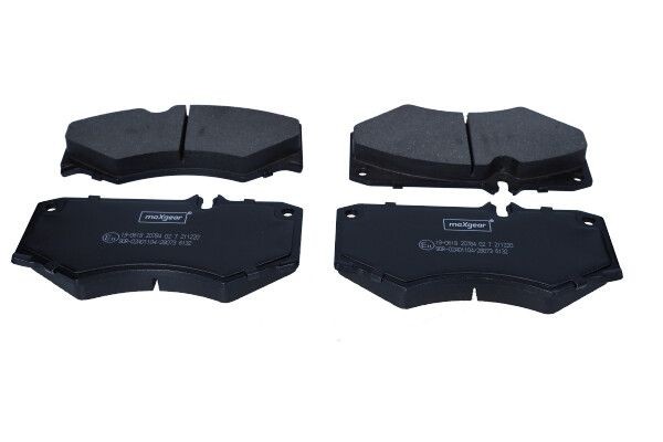 MAXGEAR 19-0618 Brake pad set Front Axle, prepared for wear indicator