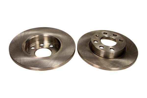 MAXGEAR 19-0744 Brake disc Front Axle, 236x12,6mm, 6x100, solid, Painted