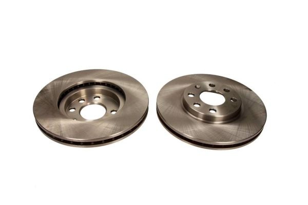 MAXGEAR 19-0808 Brake disc Front Axle, 260x24mm, 6, 4x100, Vented, Painted
