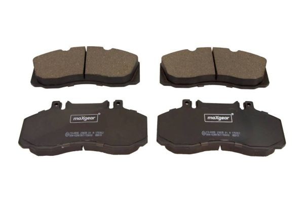 MAXGEAR Front Axle, prepared for wear indicator Height: 85,5mm, Width: 175mm, Thickness: 21,7mm Brake pads 19-0895 buy