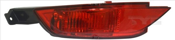 TYC 19-0956-01-2 Rear fog lights FORD TRANSIT in original quality