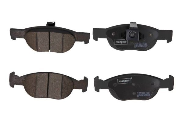19-1089 MAXGEAR Brake pad set FIAT Front Axle, excl. wear warning contact