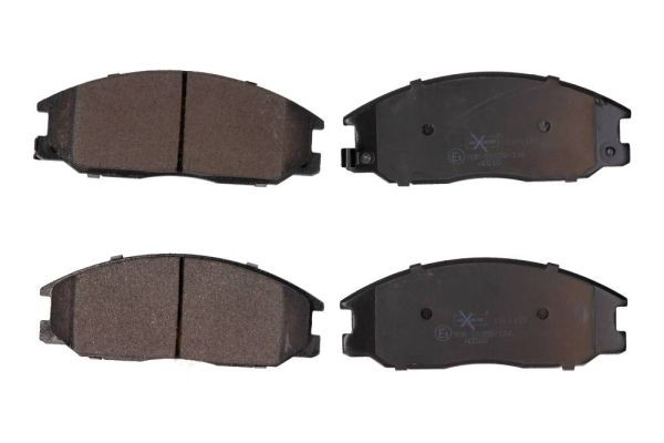 MAXGEAR with acoustic wear warning Height: 58mm, Width: 149mm, Thickness: 17,4mm Brake pads 19-1133 buy