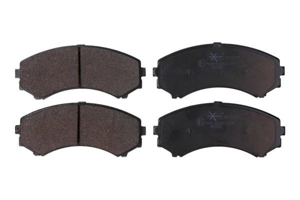 MAXGEAR 19-1375 Brake pad set with acoustic wear warning